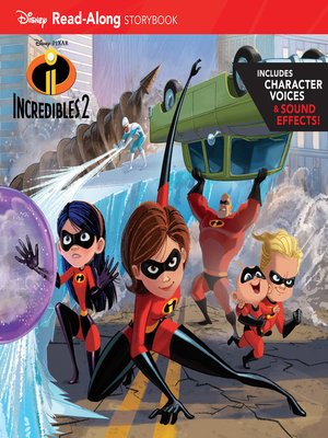 cover image of Incredibles 2 Read-Along Storybook